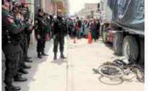 Juliaca: ​Llantas de tráiler le destrozan cabeza a anciano 