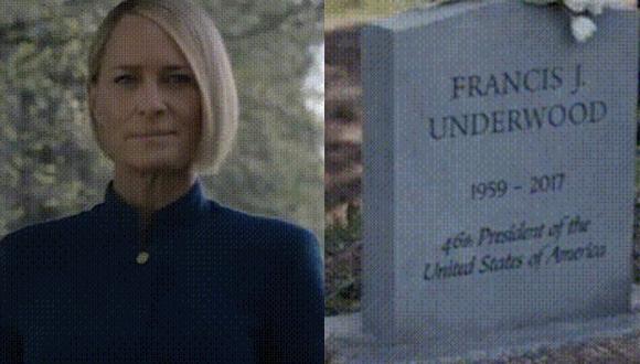 Revelan el último tráiler de "House of Cards" y confirman la muerte de Francis Underwood (VIDEO)