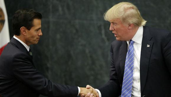 Controversia por conversación entre Trump y Peña Nieto por el muro