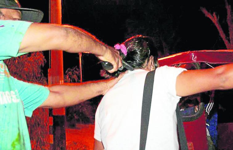 Armados desatan pánico en carretera