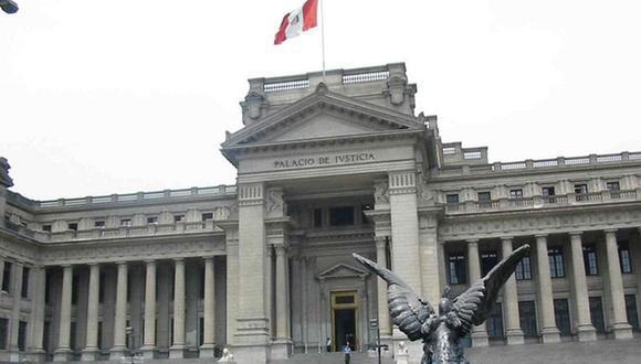 Poder Judicial en Lima. (Foto: archivo)