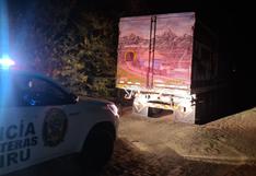 La Libertad: Policía frustra robo de camión en provincia de Virú