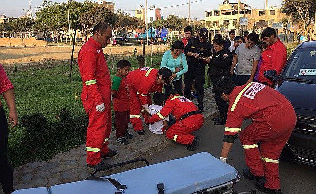Menor de ocho años fue atropellado por un auto 