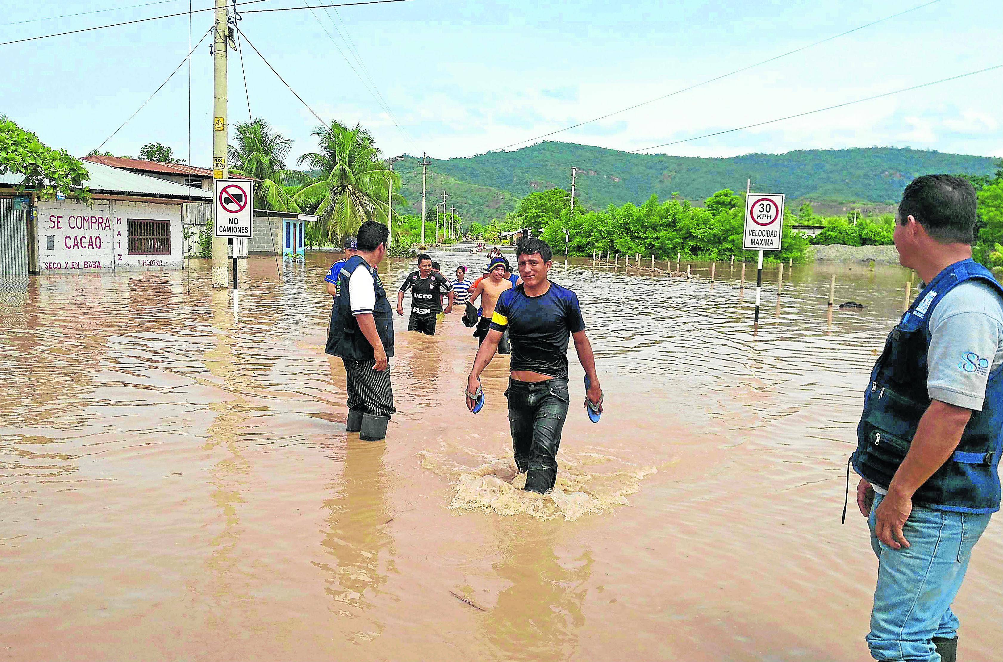 ​Inundaciones en la Selva Central por intensas lluvias