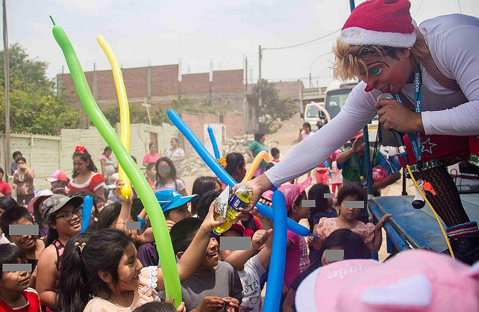 Ventanilla: Así pasaron Navidad niños del Cerro Cachito 