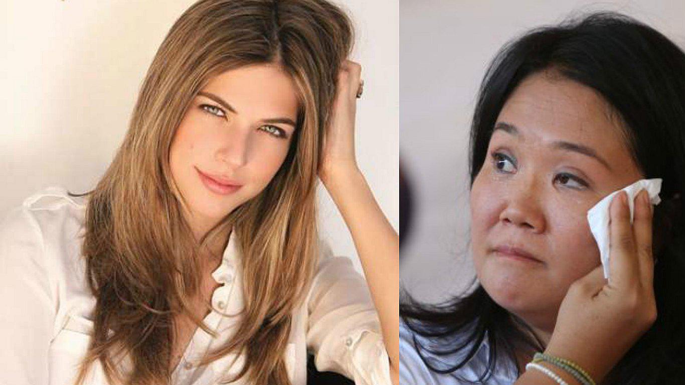 Keiko Fujimori : Stephanie Cayo se opone a su candidatura  y  le envía este duro mensaje  (VIDEO)
