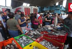 Jueves Santo: aumenta la demanda y precios en terminal pesquero de VMT (VIDEO)
