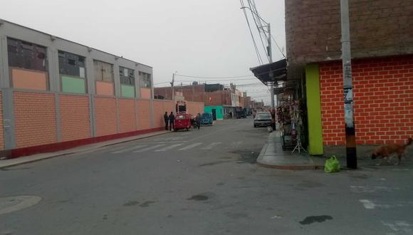 Desconocido arroja explosivo en bodega del sector de San Agustín en Chincha