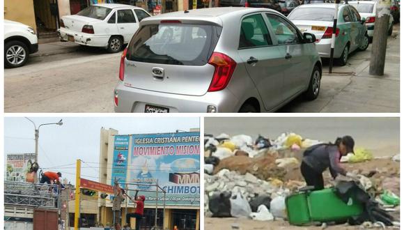 ​Chiclayo: Denuncian que trabajadores de limpieza arrojan basura en las calles