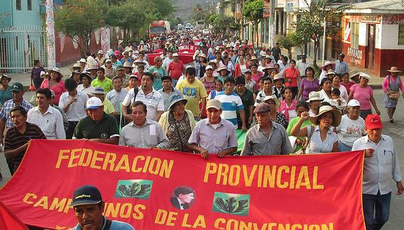 Cinco mil manifestantes llegan hoy a Cusco en medio de segundo día de paro