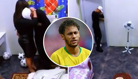 La emotiva reacción de Neymar al visitar una réplica de la casa de su infancia (VIDEO)