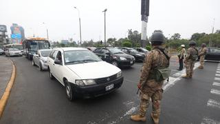 Estado de Emergencia: Policía limita el acceso a la Vía Expresa, Costa Verde y Javier Prado