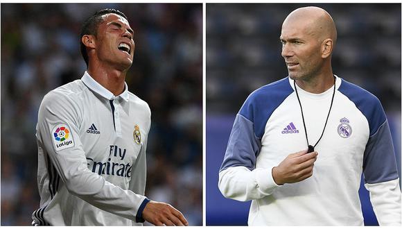 Real Madrid: Esto dijo Zidane sobre el enfado de Cristiano Ronaldo (VIDEO)