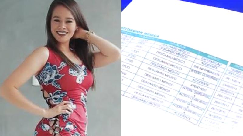 Revelan gran cantidad de descansos médicos de Jossmery Toledo por supuestos ‘arreglitos’