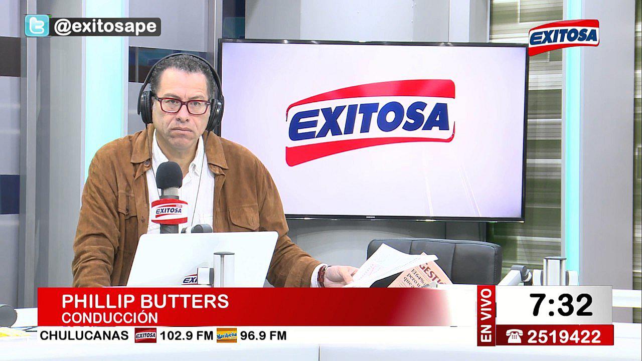Phillip Butters critica a maestros en huelga por no aceptar las evaluaciones 