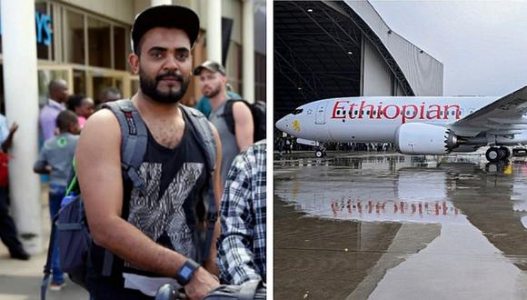El hombre que llegó tarde y no abordó el avión que se accidentó en Etiopía