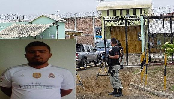 Tumbes: Internan a alias “Caracha” por robo agravado en el penal de Puerto Pizarro