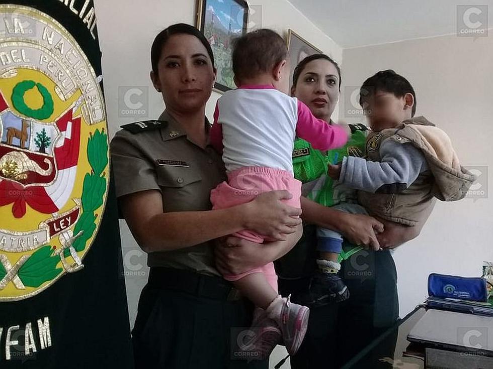 Amor y protección para niños inocentes en el albergue temporal de la Policía-Arequipa (FOTOS)