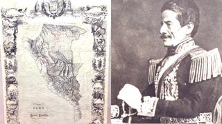 Entregan mapa del Perú de 1862 mandado a elaborar por Ramón Castilla (FOTOS)