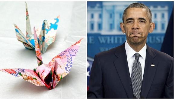 Barack Obama: Hiroshima cederá a Nagasaki figuras de origami donadas por Presidente de EE.UU.