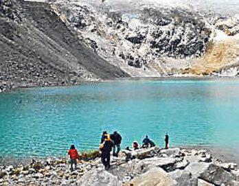 Declaran en emergencia la cuenca de la laguna Palcacocha