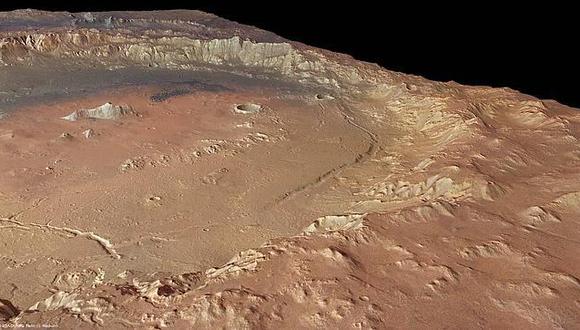  Científicos de EEUU hallan evidencia de un antiguo lago en Marte