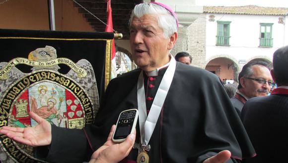Monseñor Piñeiro recomienda calma sobre sentencia de Wilfredo Oscorima