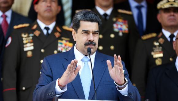Nicolás Maduro recibió un respaldo público por parte de la Fuerza Armada de Venezuela. (Foto: AFP)