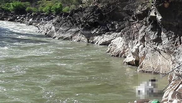 Río Mantaro devuelve pierna de chófer desaparecido