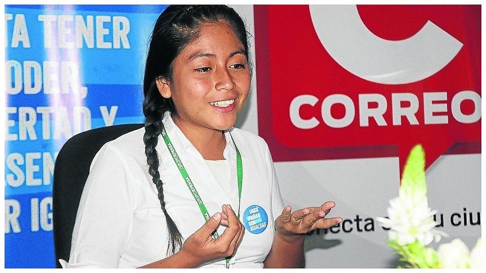 Día Internacional de la Niña: Cristhina dirige la edición de Correo