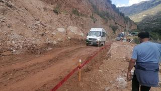 Pase provisional en vía Huancavelica-Huancayo