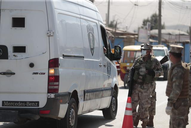 El ministro de Justicia detalló que la protesta se originó en el pabellón 3. (Foto: Hugo Perez/GEC)