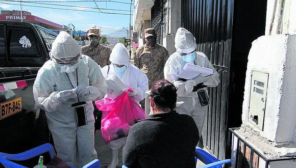 Priorizarán toma de pruebas rápidas en la provincia de Arequipa