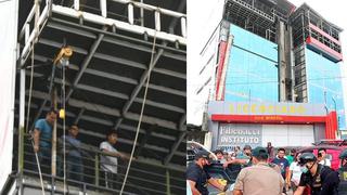 Huánuco: obrero muere al caer de edificio de instituto mientras limpiaba vidrios