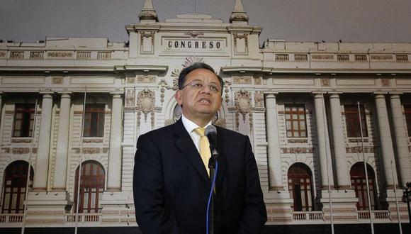 Edgar Alarcón afronta una denuncia constitucional en la Comisión Permanente. Este viernes 5 de marzo ejercerá su defensa. (Foto: GEC)
