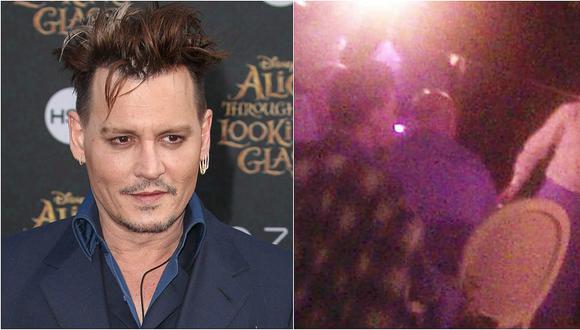 Johnny Depp se distrae con bailarinas del vientre en fiesta (YouTube)