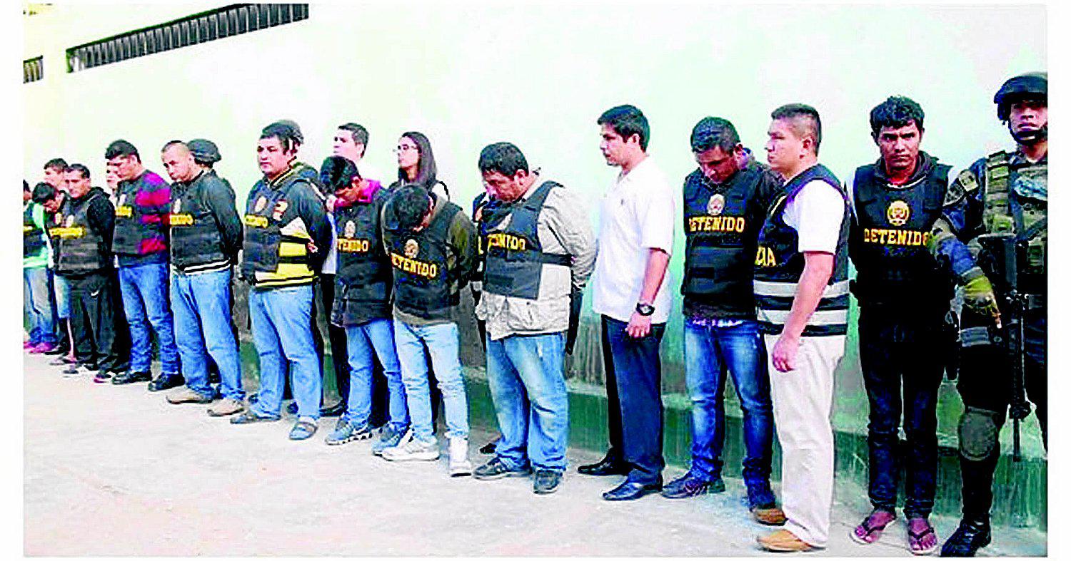 Declaración de “Pavito” permitió la desarticulación de  los “Charlys de Fanny Abanto”