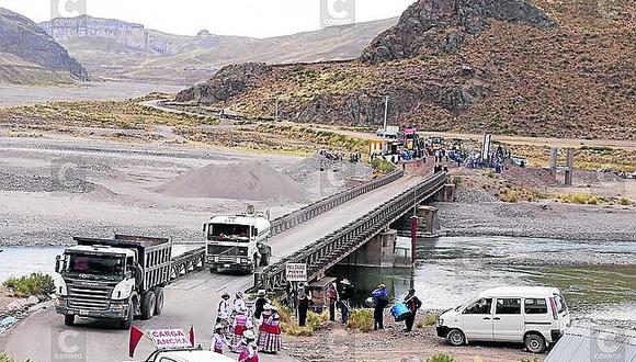 Arequipa: empiezan obras  de la carretera Caylloma-Vizcachani