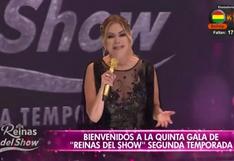 Gisela Valcárcel regresa con ‘Reinas del Show’ tras contagios de COVID-19: “Es una vuelta con salud” (VIDEO)