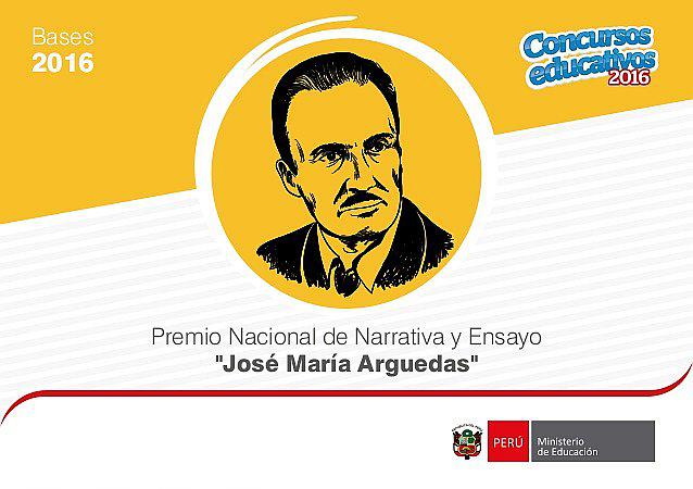 Concurso: Premio Nacional de Narrativa y Ensayo "José María Arguedas"