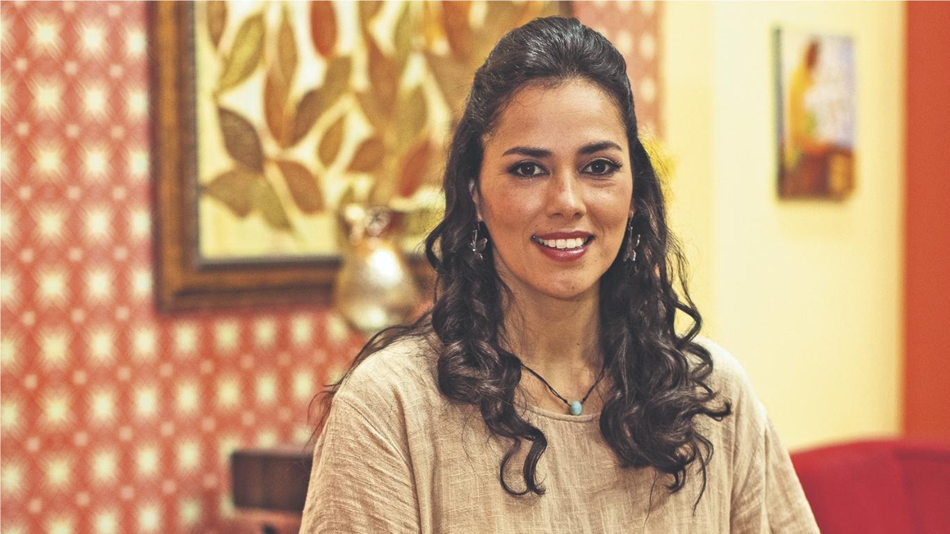 Fiorella Díaz: “Con ‘Javiera’ he salido de mi zona de confort”. Foto: César Campos