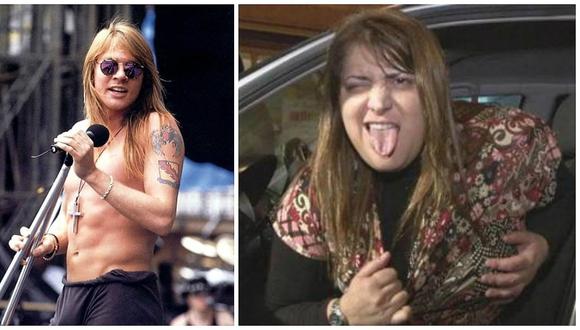​Guns N’ Roses: Sandra Otoya reapareció y dijo esto tras escándalo por Axl Rose (VIDEO)