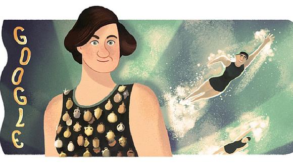 Google rinde homenaje a Sarah "Fanny" Durack