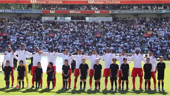 Emoción embargó a jugadores de la selección peruana al entonar el Himno Nacional (VIDEO)