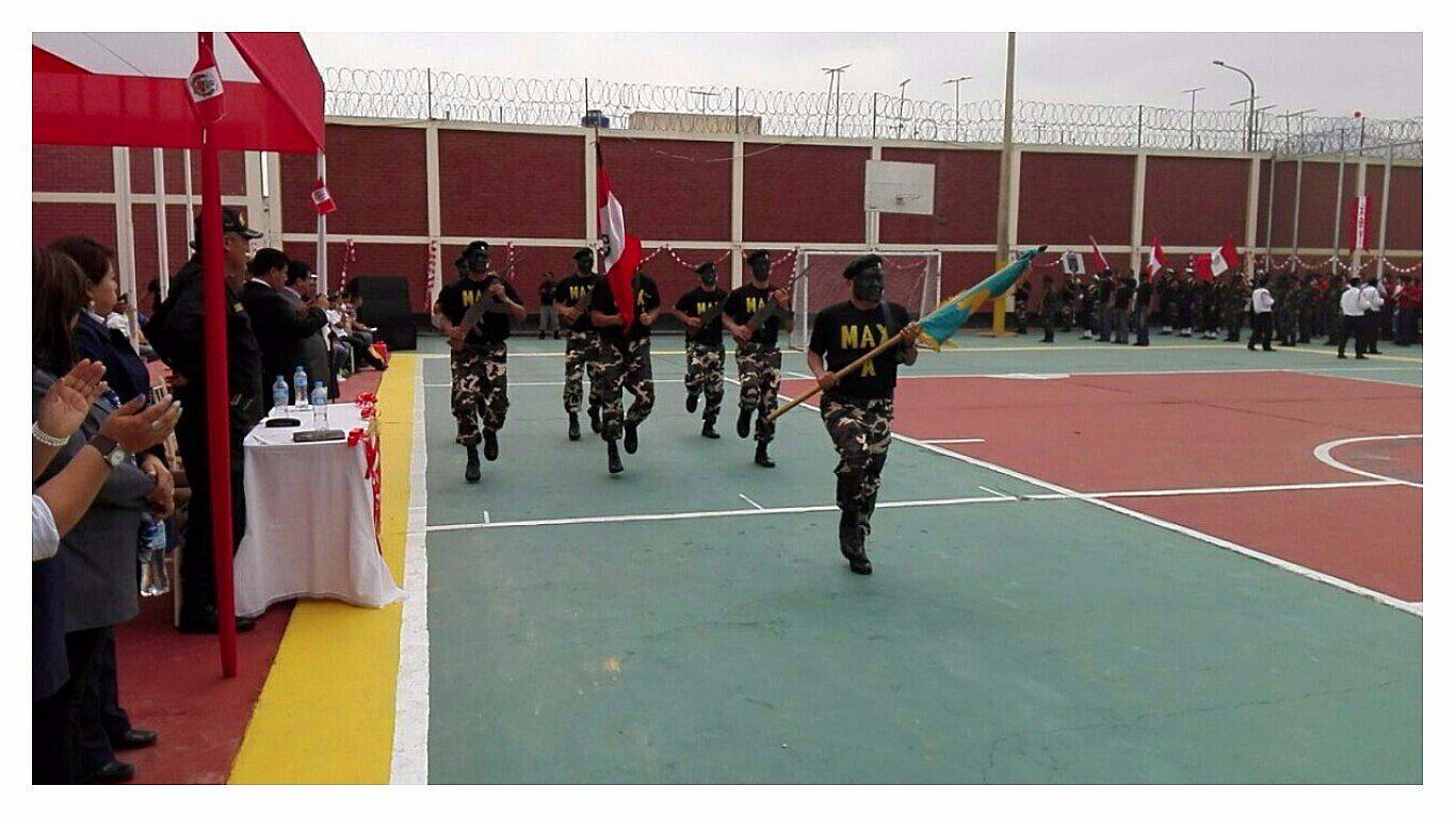 Trujillo: Internos del penal El Milagro realizan desfile por Fiestas Patrias (VIDEO) 