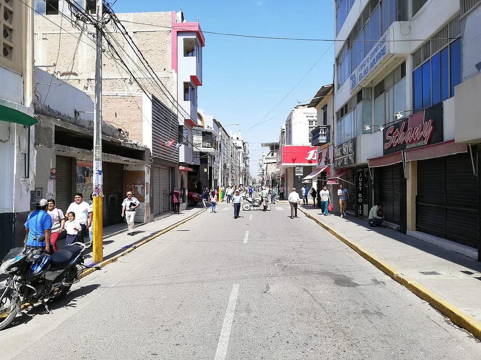Municipalidad de Chiclayo ejecuta plan piloto para peatonalizar céntrica calle