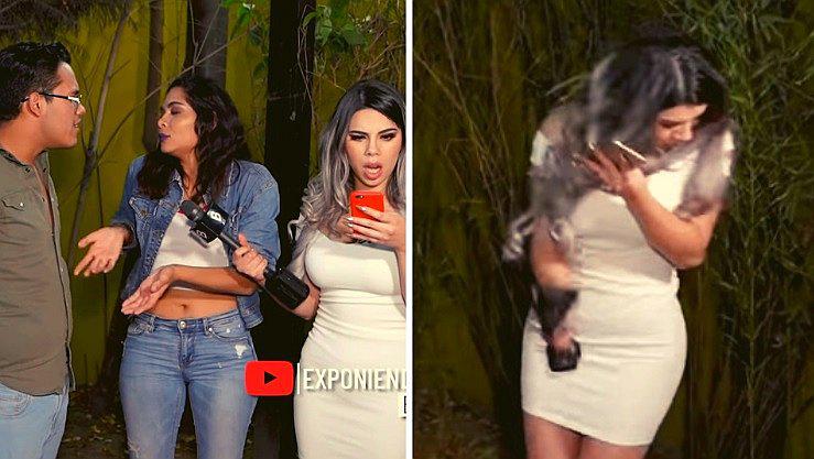 ​Exponiendo Infieles: Lizbeth Rodríguez sufre fuerte golpe en plena grabación de Badabún (VIDEO)