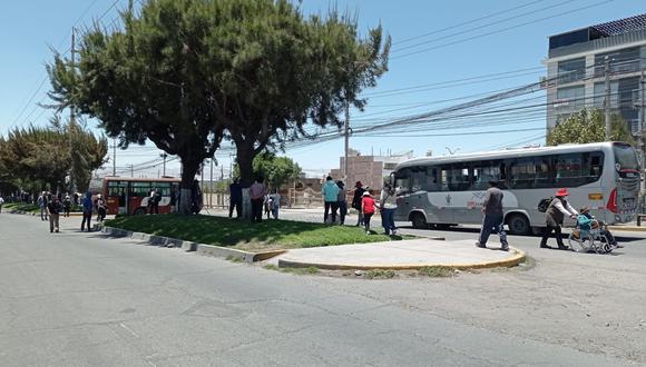 Actos de vandalismo repercuten en economía de transportistas del servicio público en Arequipa. (FOTO: GEC)