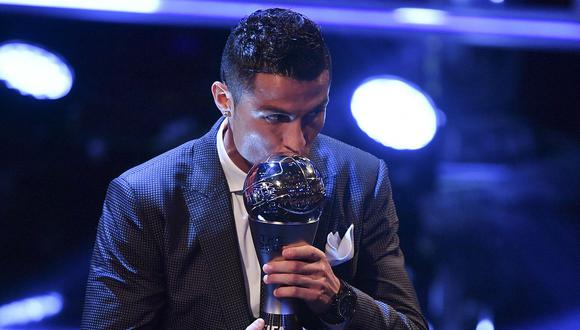 Cristiano Ronaldo ganó por segundo año consecutivo el premio The Best de la FIFA (VIDEO)
