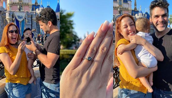 Natalia Salas aseguró en el programa ‘Estás en todas’ que nunca imaginó que  su novio le pediría la mano durante su viaje a Disney World. (Foto: Instagram @nataliasalasz)